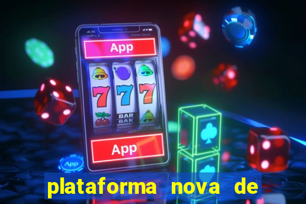 plataforma nova de 3 reais